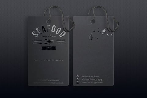 Spot UV Hangtags
