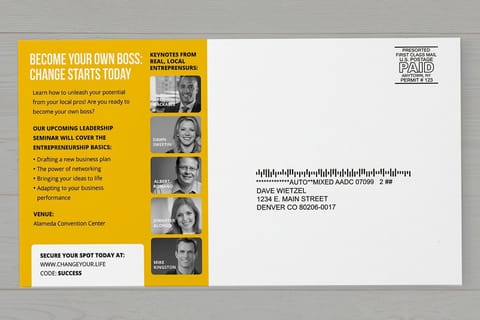 Direct Mail Postcards
