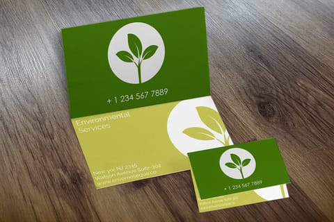 Foldover Business Cards