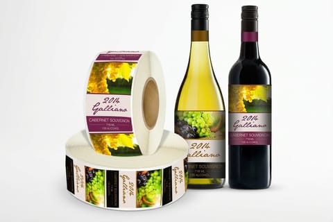 Roll Wine Labels