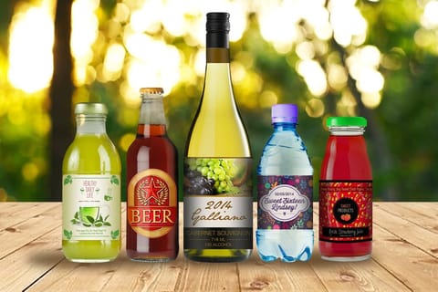 Standard Bottle Labels