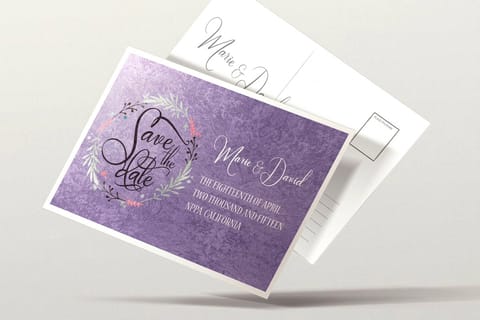 Suede Postcards
