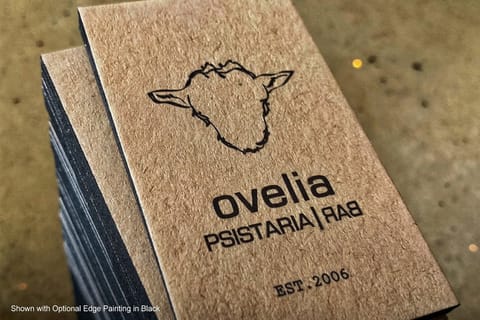 Ultra Thick Kraft Business Cards
