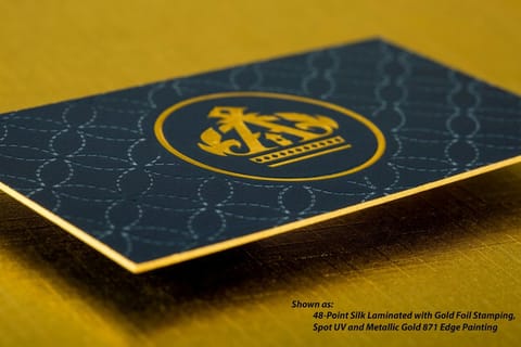 Ultra Thick Silk Laminated Business Cards