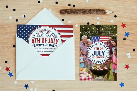 4th of July Invitations