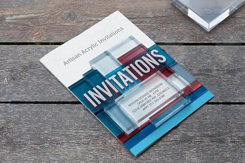 Acrylic Invitations