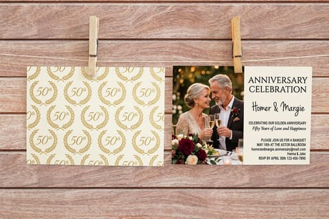 Anniversary Invitations