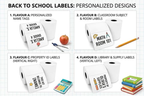 Back to School Labels