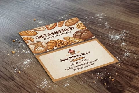Bakery Business Cards
