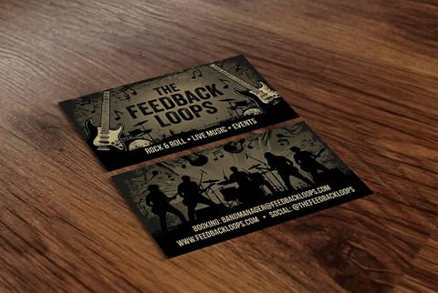 Band Business Cards