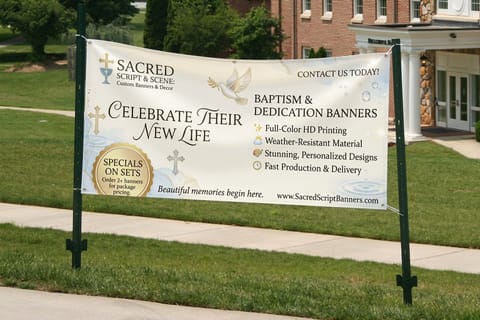 Baptism Banners
