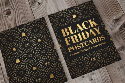 Black Friday Postcards
