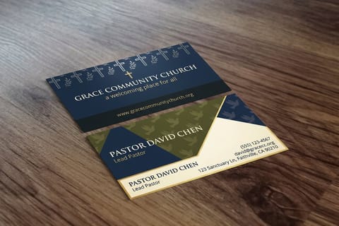 Church Business Cards