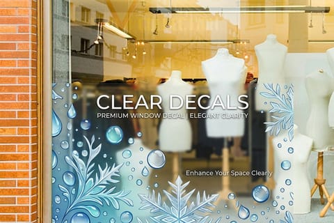 Clear Window Decals