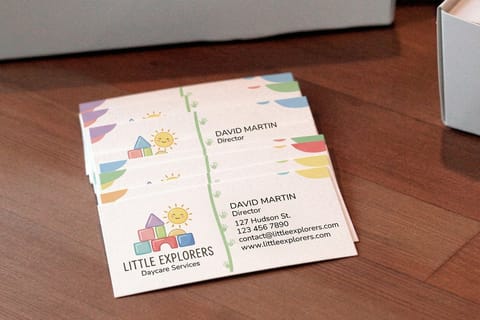 Daycare Business Cards
