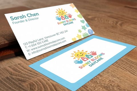 Daycare Business Cards