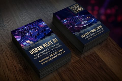 DJ Business Cards