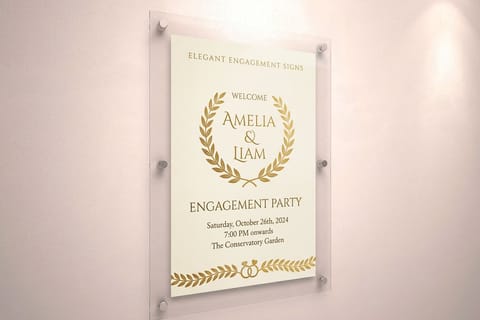 Engagement Party Signs
