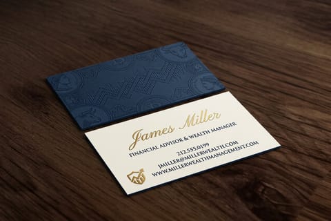 Financial Business Cards