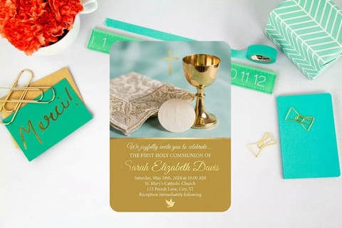 First Communion Invitations