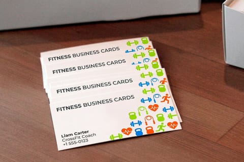 Fitness Business Cards