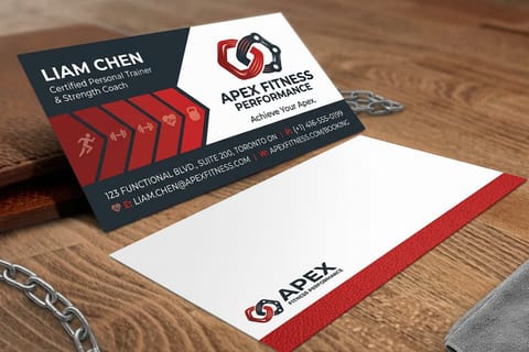 Fitness Business Cards