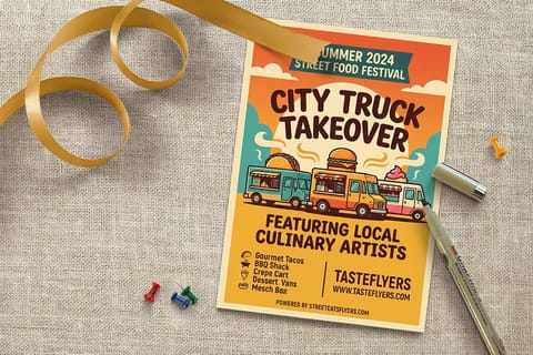 Food Truck Flyers