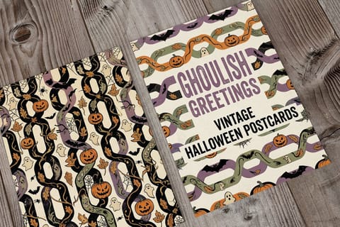 Halloween Postcards