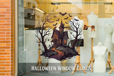 Halloween Window Clings