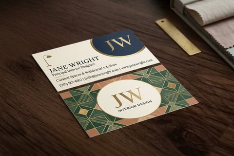 Interior Design Business Cards