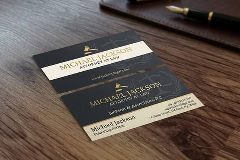 Lawyer Business Cards