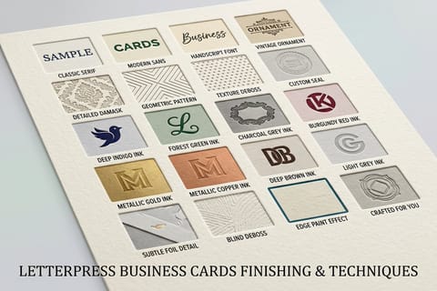 Letterpress Business Cards