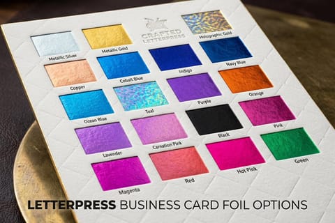 Letterpress Business Cards