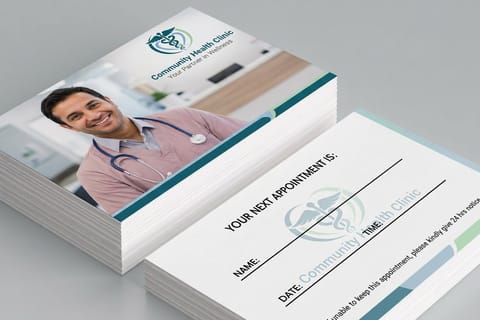 Medical Appointment Cards