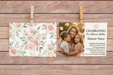 Mothers Day Invitations
