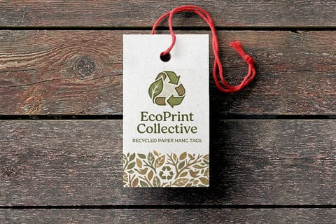 Recycled Hang Tags