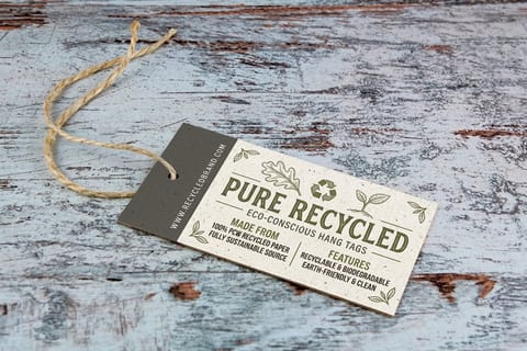 Recycled Hang Tags