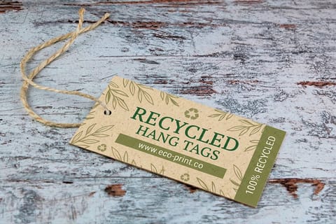 Recycled Hang Tags