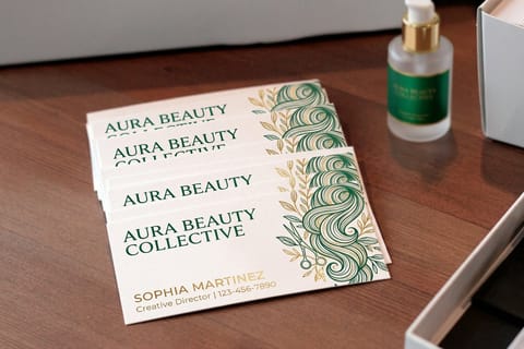 Salon Business Cards