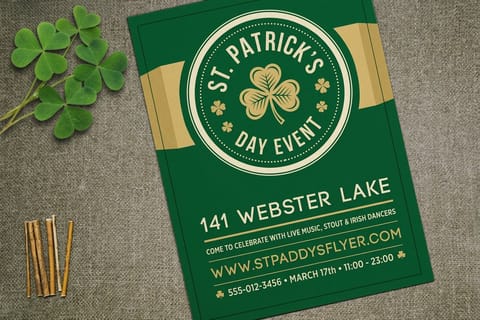 St Patricks Day Flyers