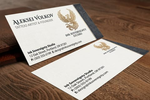 Tattoo Business Cards