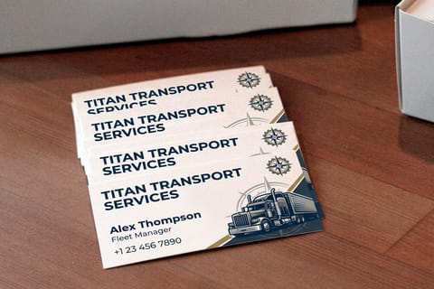 Truck Business Cards