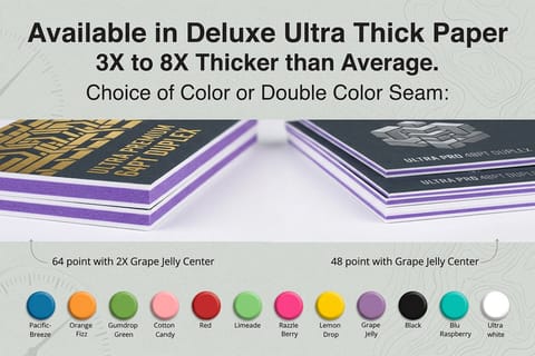 Ultra Thick Business Cards