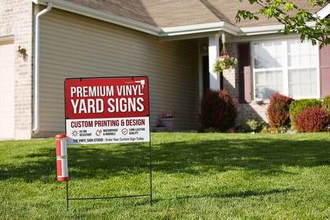 Vinyl Yard Signs