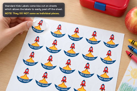 Standard Kids Labels