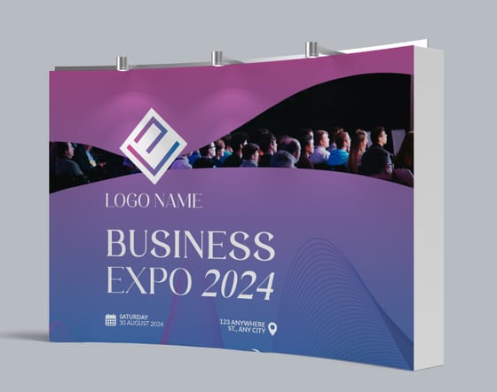 Business Expo Pop Up Display