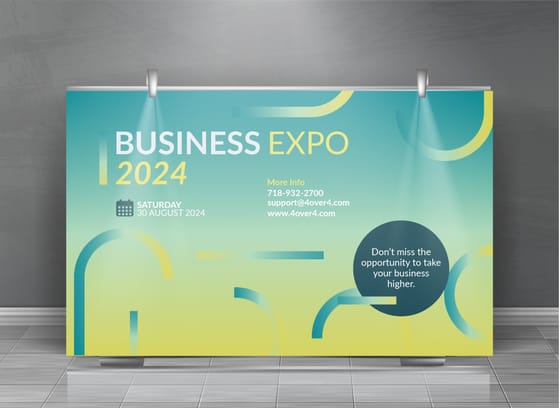 Business Expo Pop Up Display