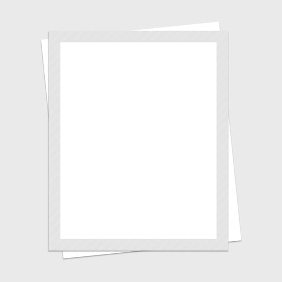 Flat wedding invitation blank print template from 4OVER4