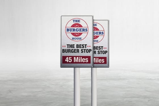 Aluminum Signs template