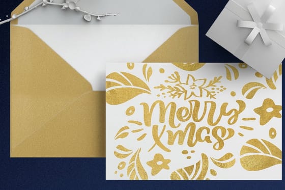 How to Design Metallic Foil Postcards in Canva and Print Them